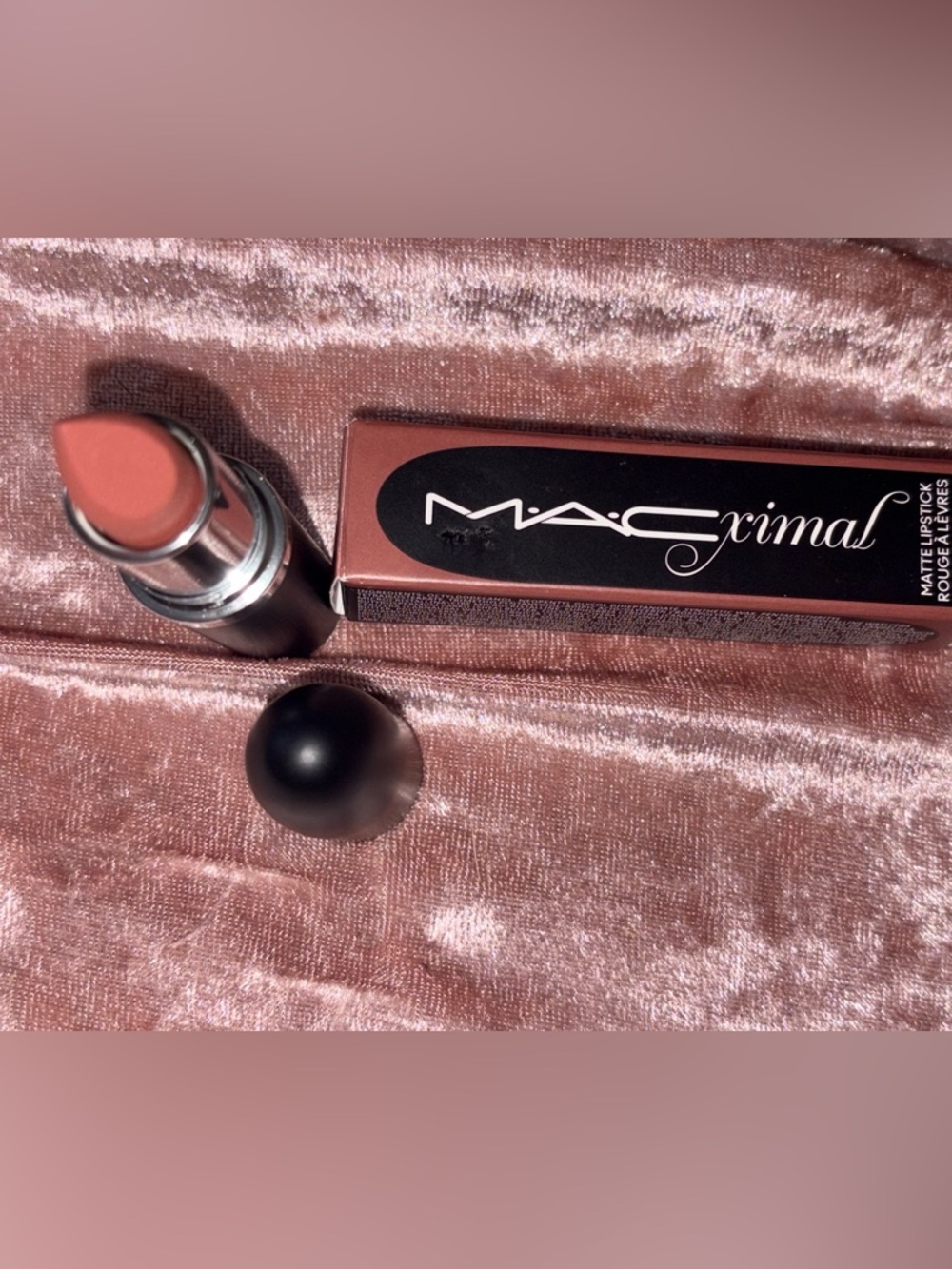 MAC Maximal Cosmetics Lipstick - WARM TEDDY